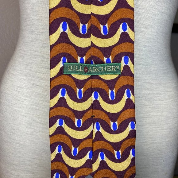 * Vintage Hill and Archer Tie - Picture 3 of 4